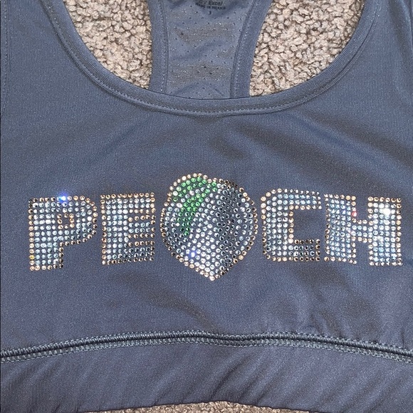Peach Sports Bra - Picture 2 of 3